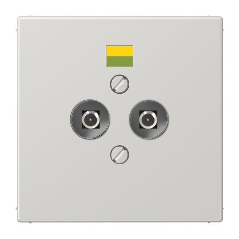 Jung - Prise équipotentielle / LS 990 Gris clair