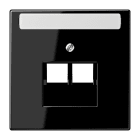 Jung - Enjoliveur pour prise IAE/UAE / LS 990 Noir