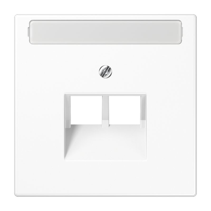 Jung - Enjoliveur pour prise IAE/UAE / LS 990 Blanc