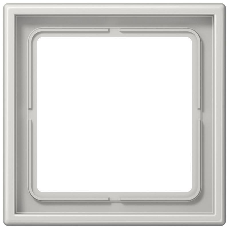 Jung - Cadre 1 poste / LS 990 Gris clair