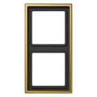 Jung - Cadre 2 postes / LS 990 Or