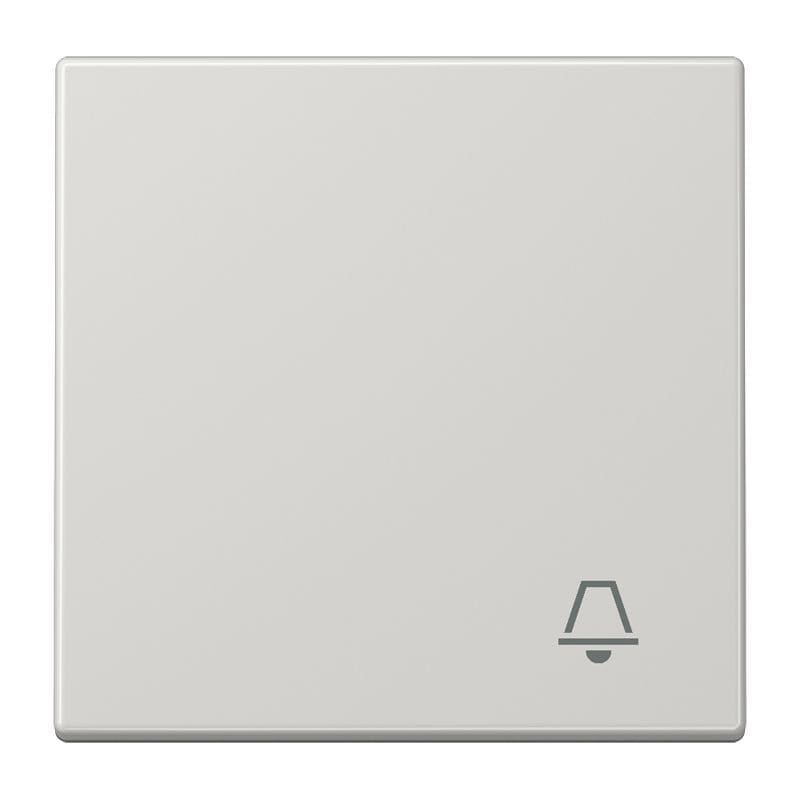 Jung - Enjo avec symbole "sonnerie" / LS 990 Gris clair
