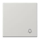 Jung - Enjo avec symbole "sonnerie" / LS 990 Gris clair
