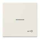 Jung - Enjo avec symb "gâche" à voyant / LS 990 Ivoire