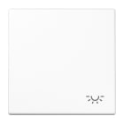 Jung - Enjo avec symbole "lumière" / LS 990 Blanc
