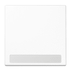 Jung - Enjoliveur simple touche porte étiquette / LS 990 Blanc