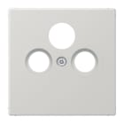 Jung - Enjoliveur pour prise TV-FM-SAT / LS 990 Gris clair