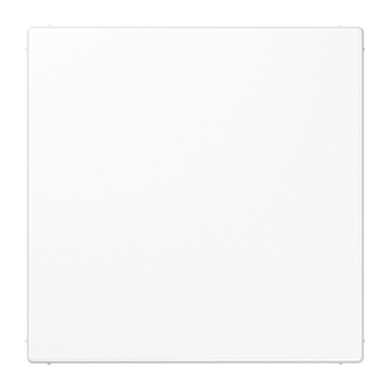 Jung - Enjoliveur obturateur avec support de fixation / LS 990 Blanc