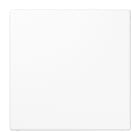 Jung - Enjoliveur obturateur avec support de fixation / LS 990 Blanc