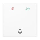 Jung - Enjoliveur Hôtel, poste extérieur / LS 990 Verre Blanc