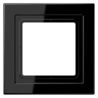 Jung - Cadre 1 poste / LS DESIGN Noir