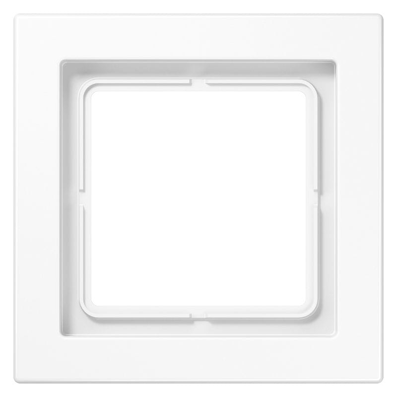 Jung - Cadre 1 poste / LS DESIGN Blanc