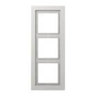 Jung - Cadre 3 postes / LS DESIGN Gris clair