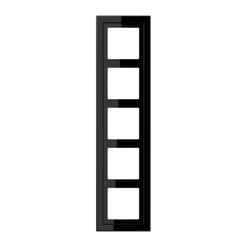 Jung - Cadre 5 postes / LS DESIGN Noir