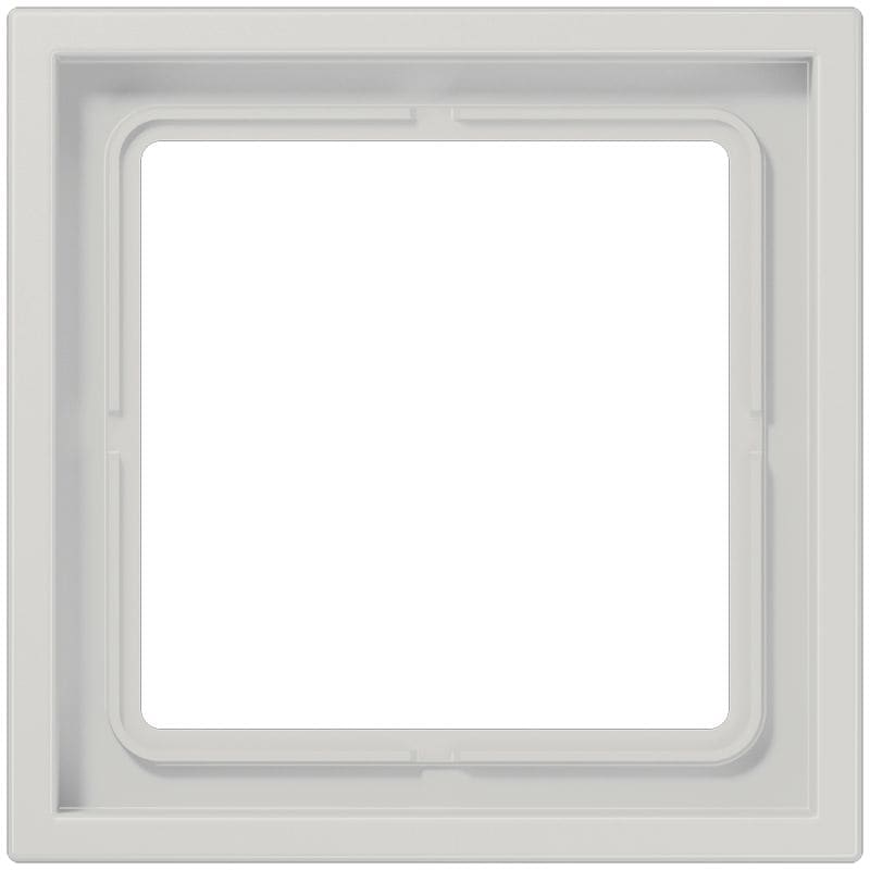 Jung - Cadre 1 poste/ LS ZERO Gris clair