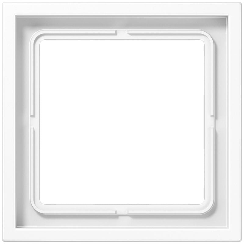 Jung - Cadre 1 poste/ LS ZERO Blanc