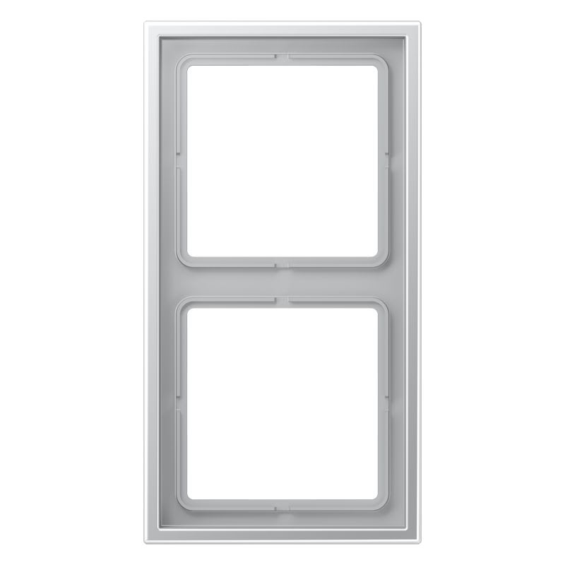 Jung - Cadre 2 poste / LS ZERO Aluminium