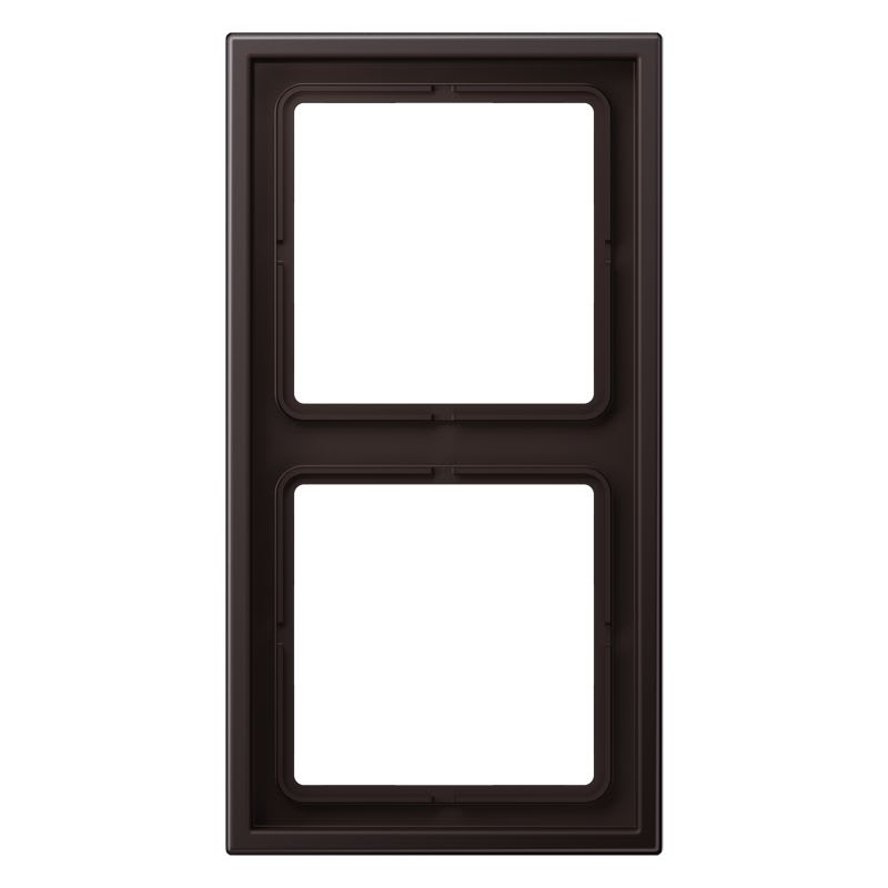 Jung - Cadre 2 poste / LS ZERO Dark Canon de Fusil