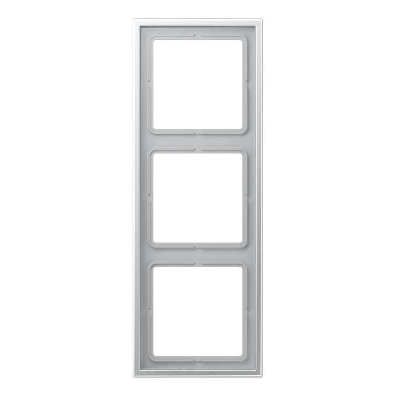 Jung - Cadre 3 poste / LS ZERO Aluminium