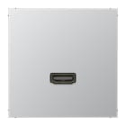 Jung - Connecteur Multimédia 1 x HDMI / LS 990 Aluminium