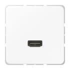 Jung - Connecteur Multimédia 1 x HDMI / CD 500 Blanc