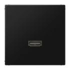 Jung - Connecteur Multimédia 1 x HDMI / LS 990 Noir