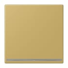 Jung - Dispositif lumineux d'orientation LED sans capteur / LS 990 Laiton doré