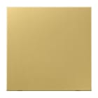 Jung - Enjoliveur simple touche / LS 990 Laiton doré