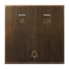 Jung - Enjoliveur hôtel, poste extérieur pour mécanisme 531KO5VEUMxx / Laiton ancien