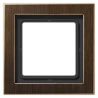 Jung - Cadre 1 poste LS Design / Laiton ancien