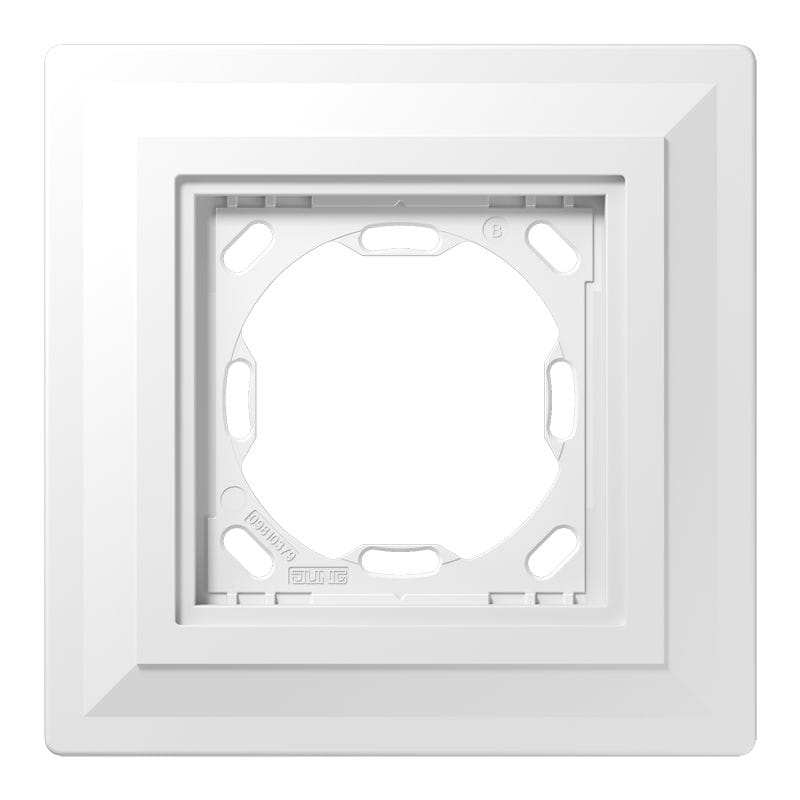 Jung - Cadre platre adaptateur 1 poste, fleur de mur