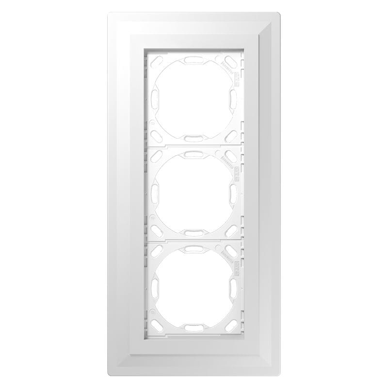 Jung - Cadre platre adaptateur 3 postes, saillie 3 mm