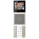 Jung - Station intérieure Vidéo / LS 990 Métal Inox