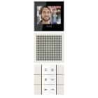 Jung - Station intérieure Vidéo / LS 990 Ivoire