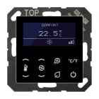 Jung - Régulateur Fan Coil 2 tubes / A 500 Noir