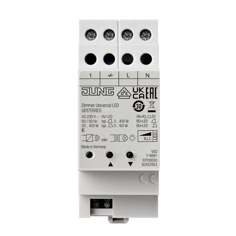 Jung - Télévariateur universel 50-500 WVA / Modulaire