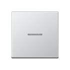 Jung - Enjo simple touche à voyant pour méca BP-BCU F10 A10xxxST / A 500 Aluminium