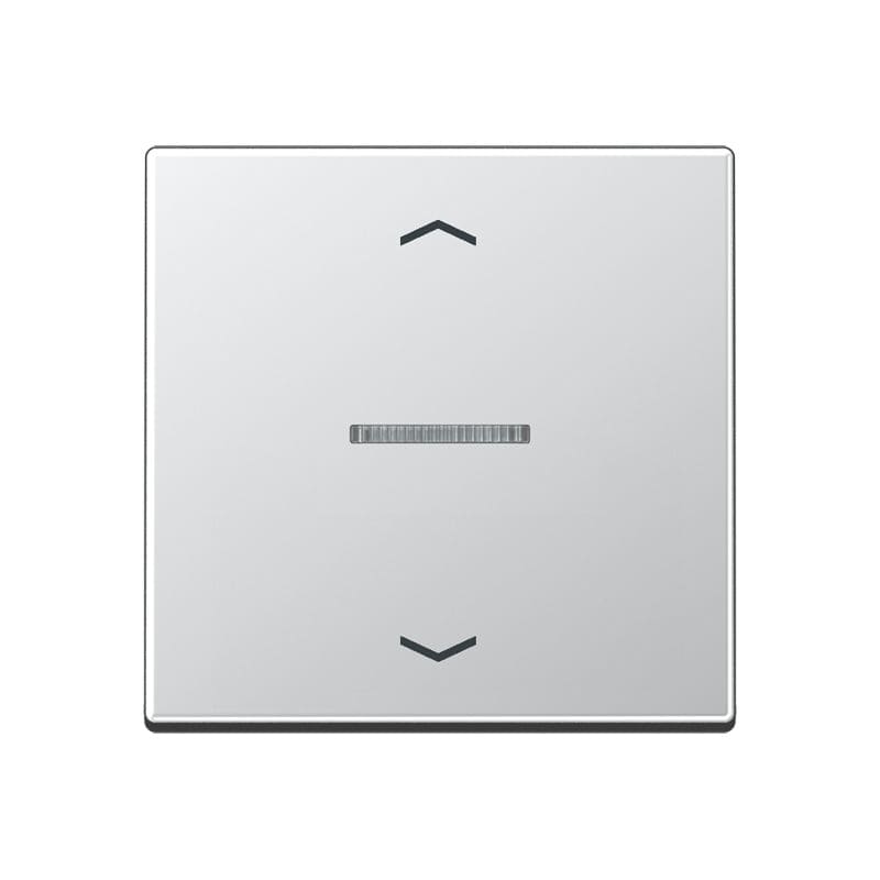 Jung - Enjo simple touche avec flèches et voyant méc BP-BCU A10xxxST/ A 500 Aluminium