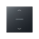 Jung - Enjo simple touche avec flèches et voyant méc BP-BCU A10xxxST/ A 500 Anthracite