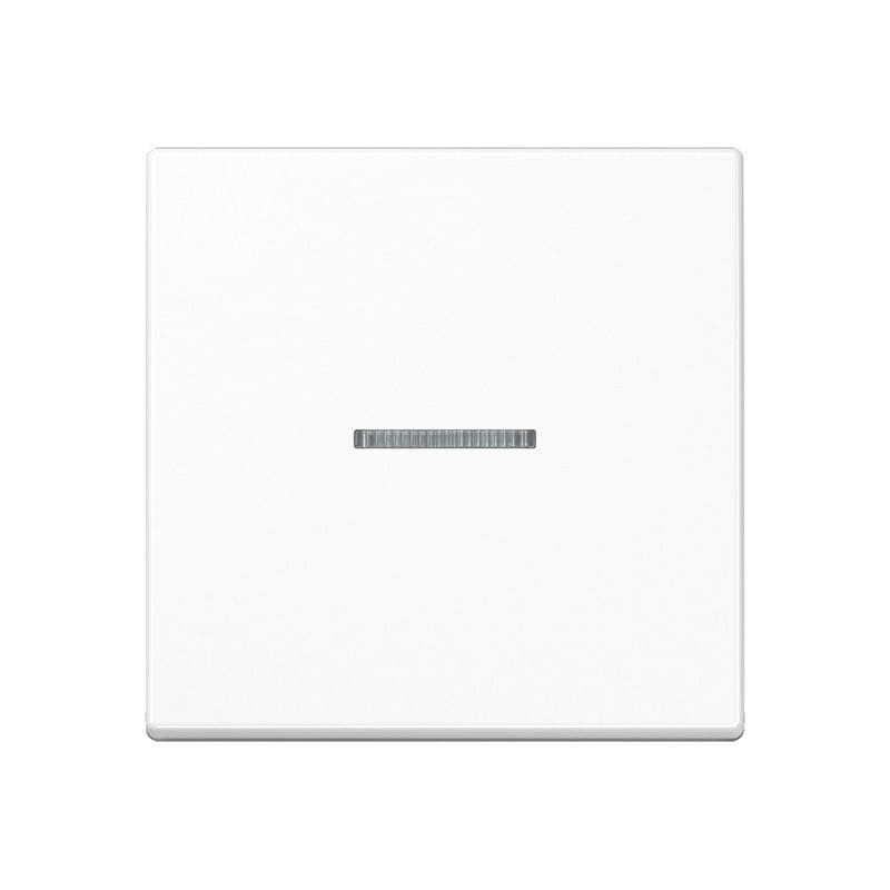 Jung - Enjo simple touche à voyant pour mécanisme BP-BCU F10 A10xxxST / A 500 Blanc