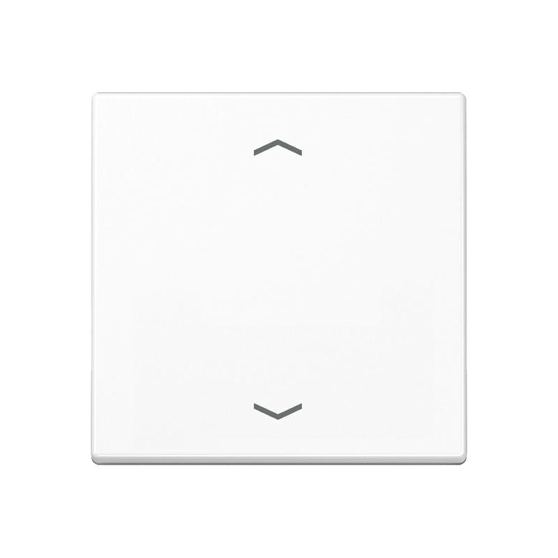 Jung - Enjo simple touche avec flèches pour mécanisme BP-BCU A10xxxST/ A 500 Blanc