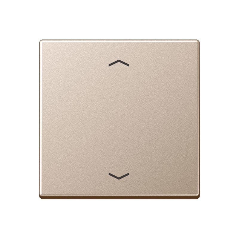 Jung - Enjo simple touche avec flèches pour mécanisme BP-BCU A10xxxST/ A 500 Champagne