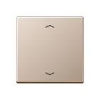 Jung - Enjo simple touche avec flèches pour mécanisme BP-BCU A10xxxST/ A 500 Champagne