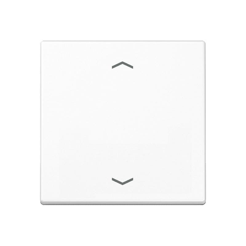 Jung - Enjo simple touche avec flèches pour mécanisme BP-BCU A10xxxST/ A 500 Blanc