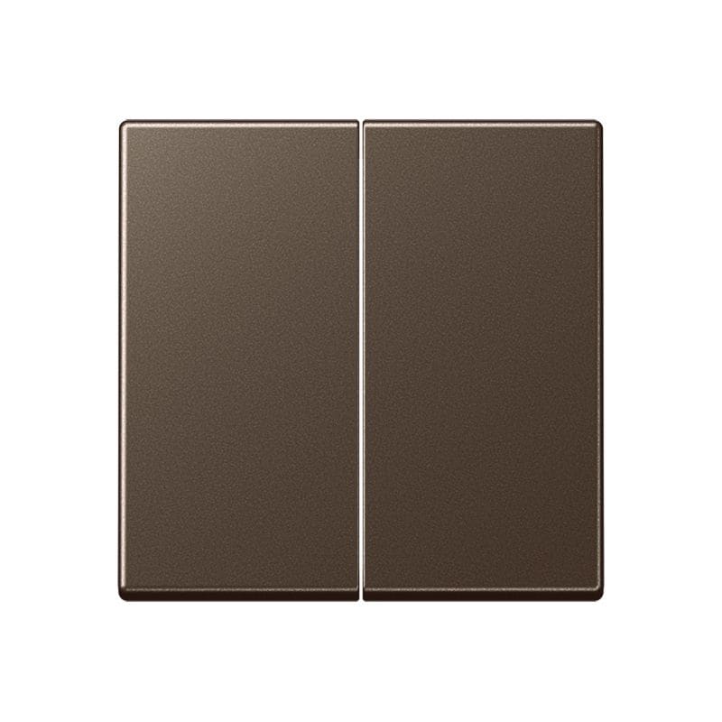 Jung - Enjo double touche pour mécanisme BP-BCU F10 A10xxxST / A 500 Moka