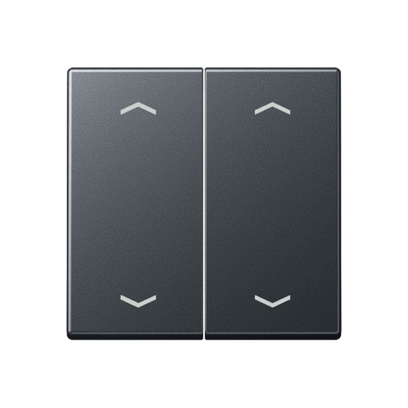 Jung - Enjo double touche avec flèches pour mécanisme BP-BCU A10xxxST/ A 500 Anthracite