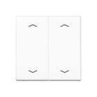 Jung - Enjo double touche avec flèches pour mécanisme BP-BCU A10xxxST/ A 500 Blanc