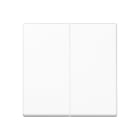 Jung - Enjo double touche pour mécanisme BP-BCU F10 A10xxxST / A 500 Blanc