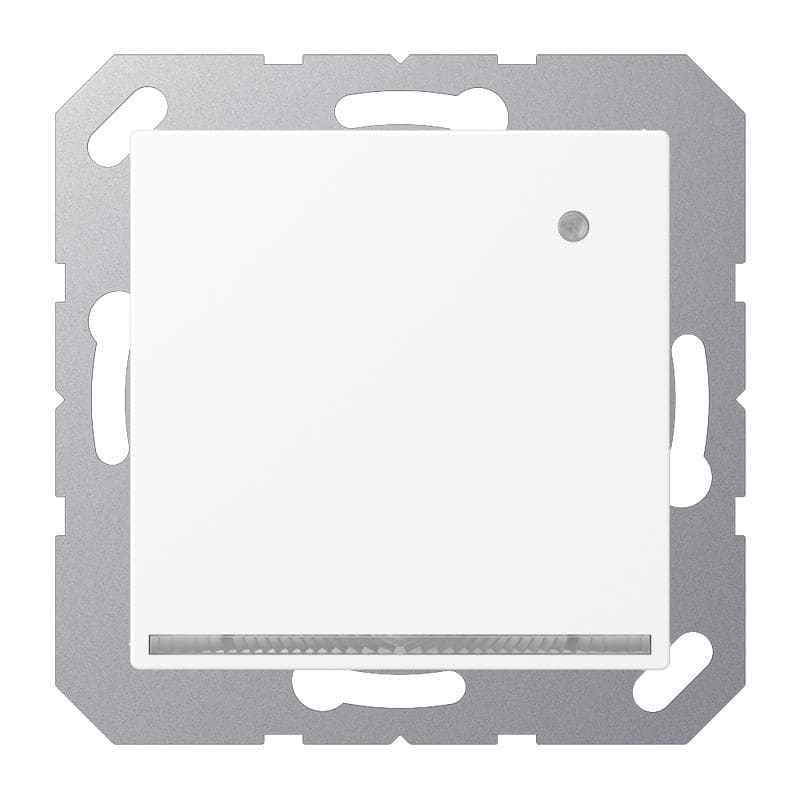 Jung - Dispositif lumineur LED Orientation avec capteur / A 500 blanc mat