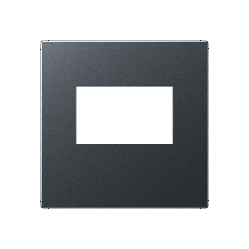 Jung - Enjoliveur pour interface USB / A 500 noir mat